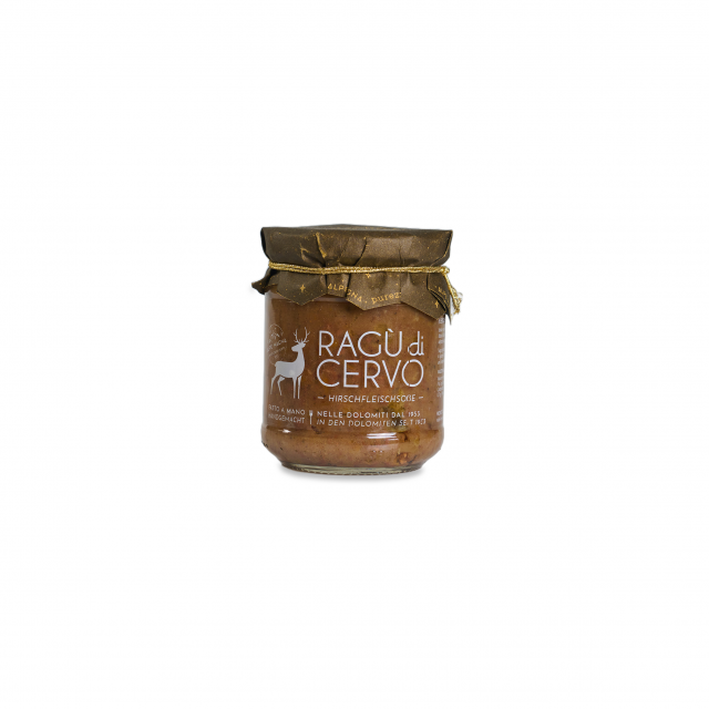 Ragù alla carne di cervo 190gr Ragù alla carne di cervo 190gr