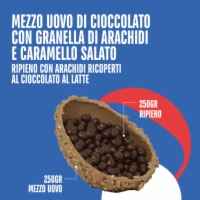 Uova di Pasqua Cioccolato al latte e caramello salato 1Kg