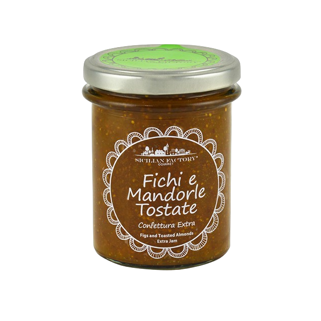 Confettura Fichi e Mandorle Siciliane 240gr