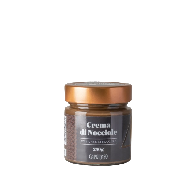 Crema di nocciole al 45% 250gr