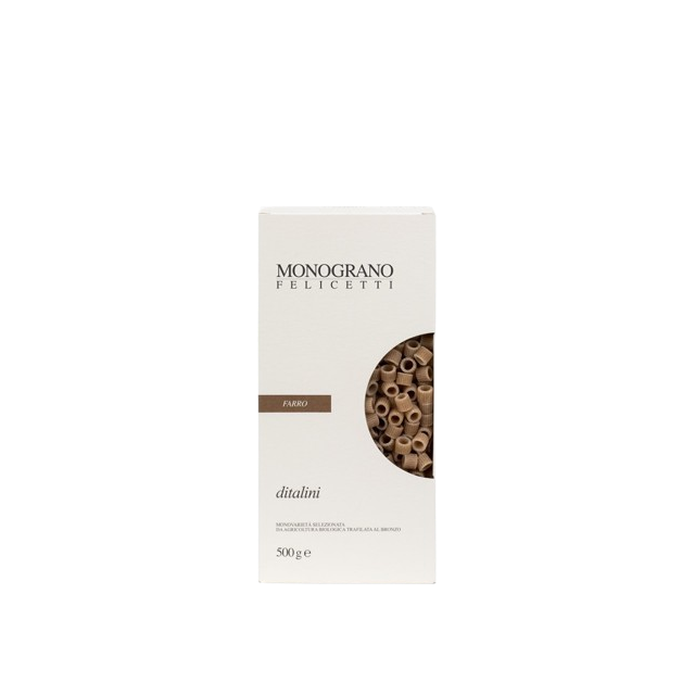 Ditalini Organic Farro High Quality Pasta Ditalini Organic Farro High Quality Pasta