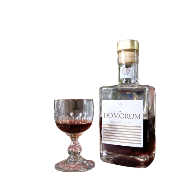 domorum liquore al cioccolato domori l essenza del cacao in una bottiglia domorum liquore al cioccolato domori l essenza del cacao in una bottiglia