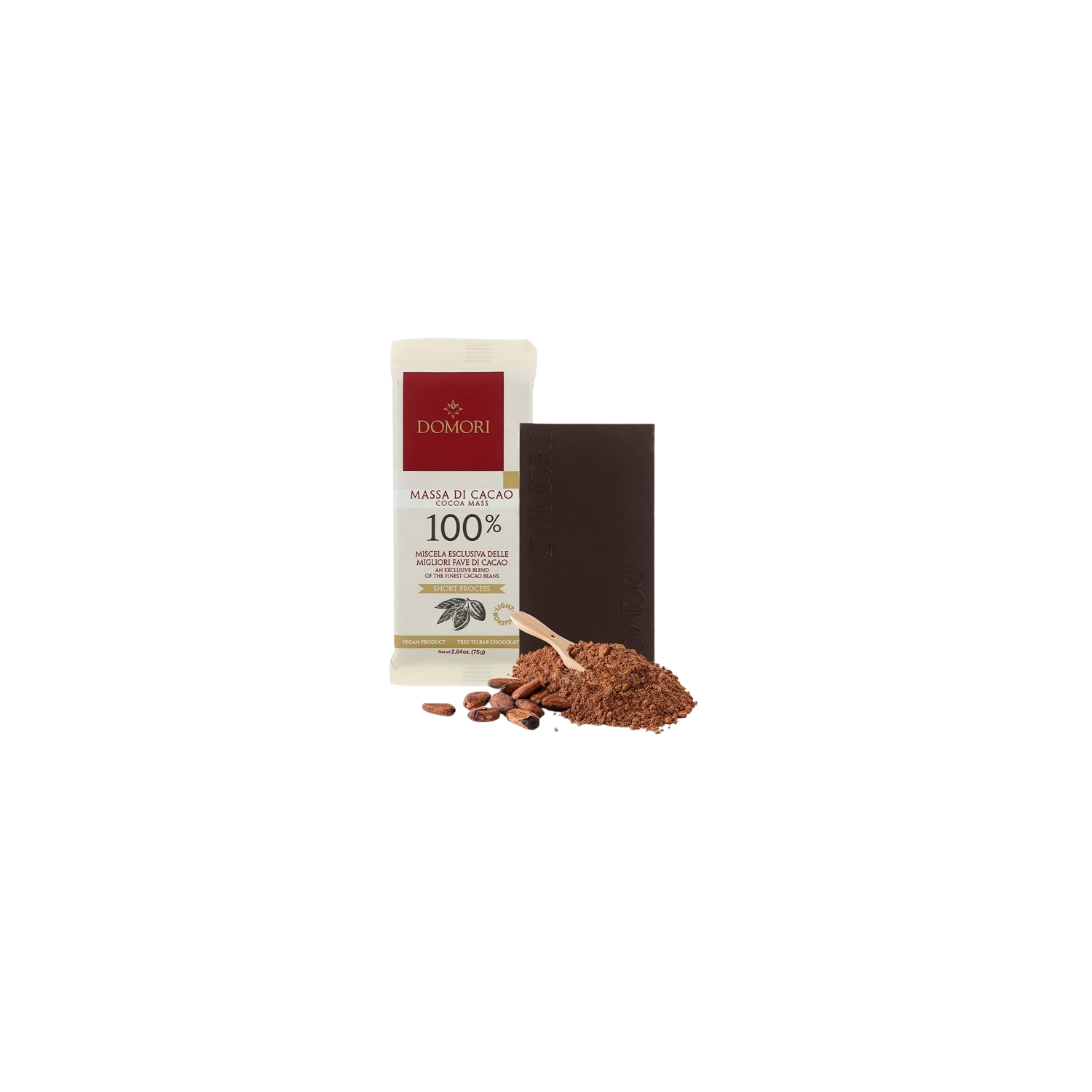 Cioccolato fondente 100% Tavoletta 75gr