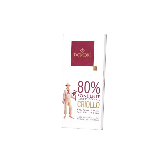 Tablette de chocolat noir Criollo 80% Tablette de chocolat noir Criollo 80%
