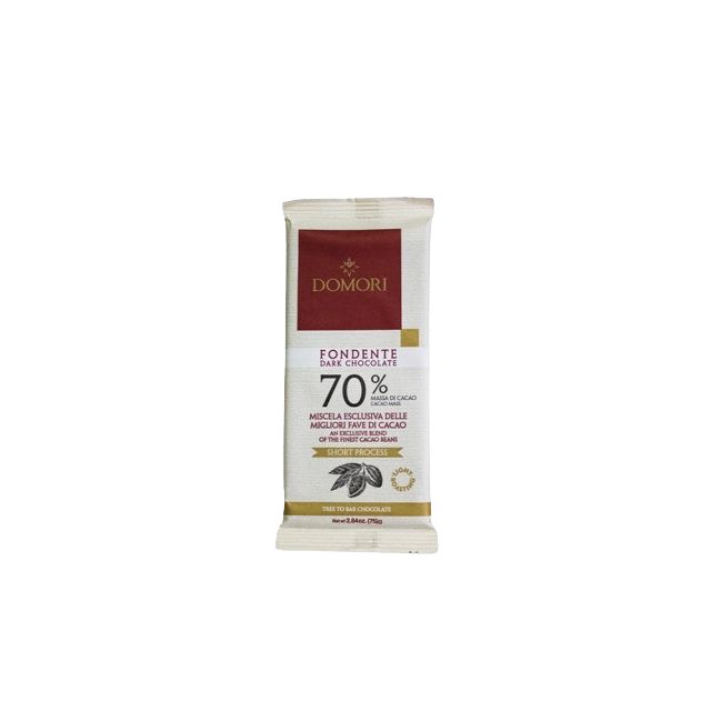 Tablette de chocolat noir 70% 75g Tablette de chocolat noir 70% 75g