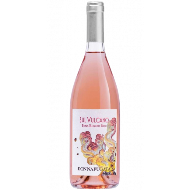 Sul vulcano sicilian rosé wine Sul vulcano sicilian rosé wine