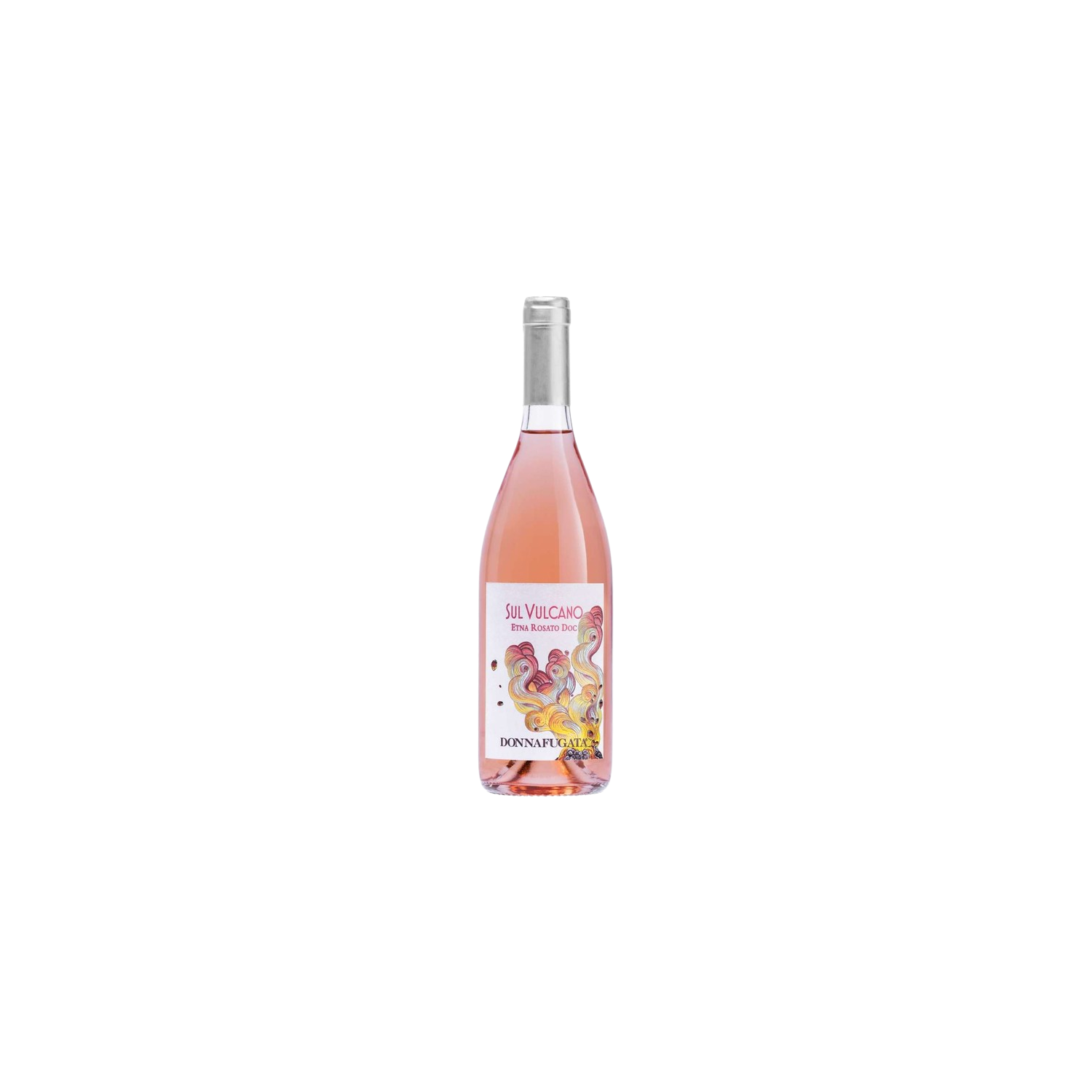 Sul vulcano sicilian rosé wine