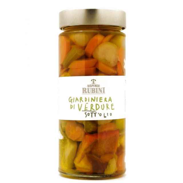 Giardiniera de Légumes à l'Huile d'Olive Giardiniera de Légumes à l'Huile d'Olive