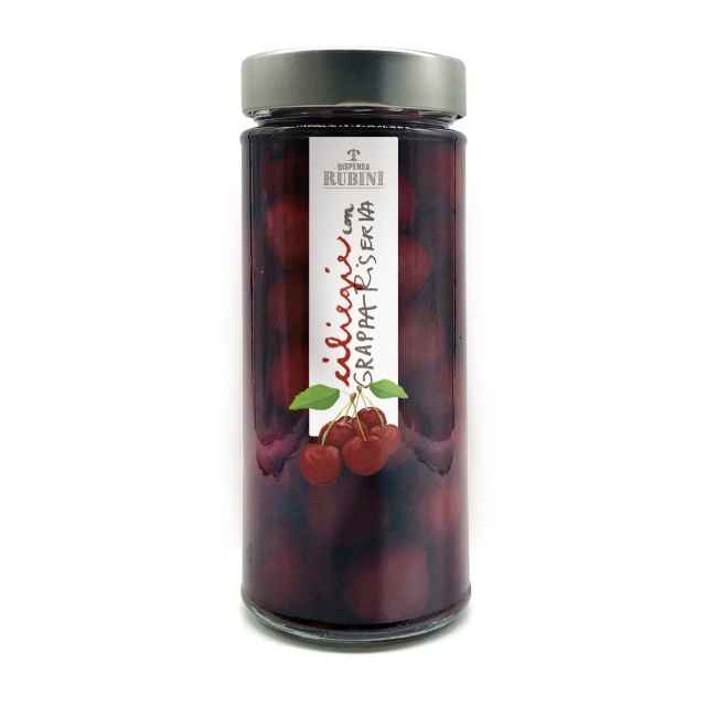 Cherries with Aged Grappa Cherries with Aged Grappa