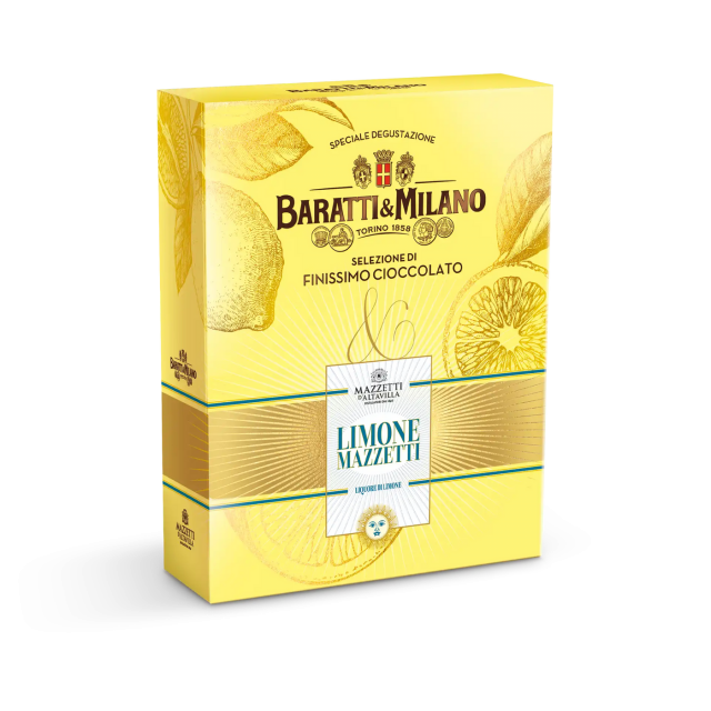 Chocolate Selection and Limoncello Mazzetti Gift Box