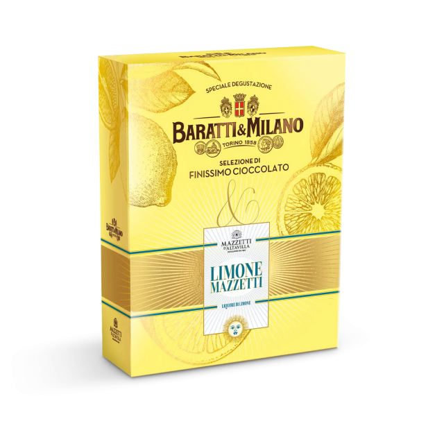 Coffret de sélection de chocolat et de limoncello Mazzetti Coffret de sélection de chocolat et de limoncello Mazzetti