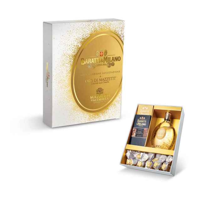 Coffret Dégustation Chocolat et Grappa Or Mazzetti Coffret Dégustation Chocolat et Grappa Or Mazzetti