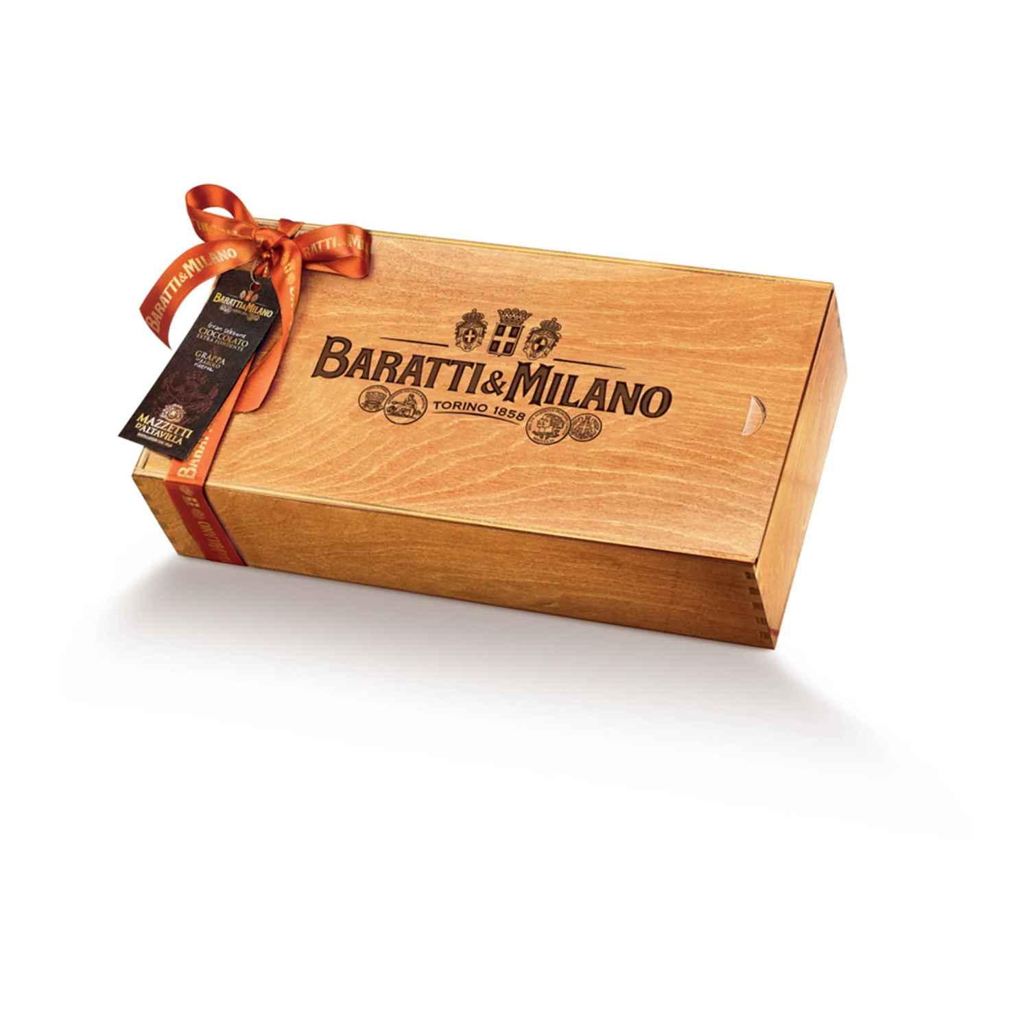 Chocolate Tasting Box with Barolo Riserva Grappa