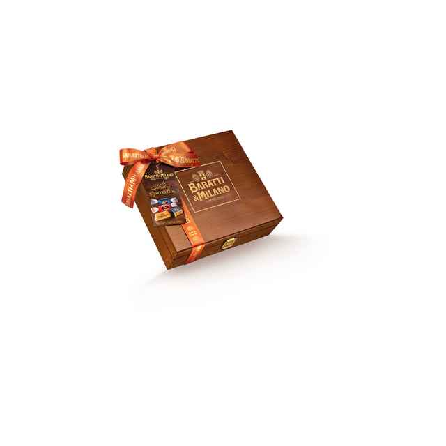 Coffret en Bois Pralines Assorties Coffret en Bois Pralines Assorties