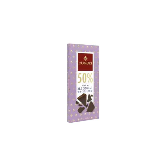 Milk Chocolate Bar with Criollo Cocoa 50% Milk Chocolate Bar with Criollo Cocoa 50%