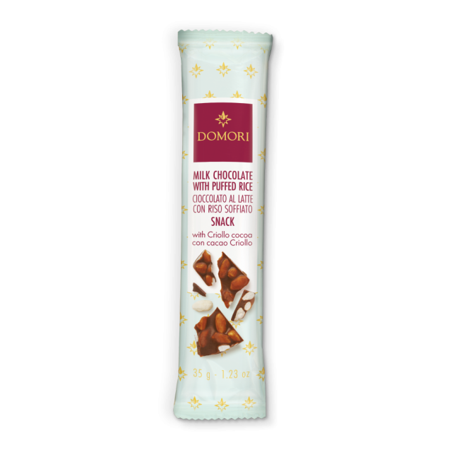Milk Chocolate and Puff Rice Snack Milk Chocolate and Puff Rice Snack