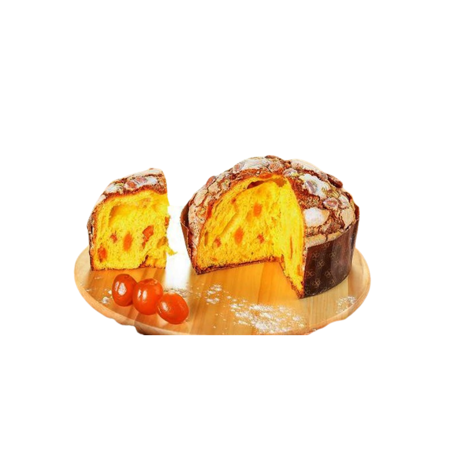 Artisanal Panettone with Vesuvian Apricot Pellecchiella