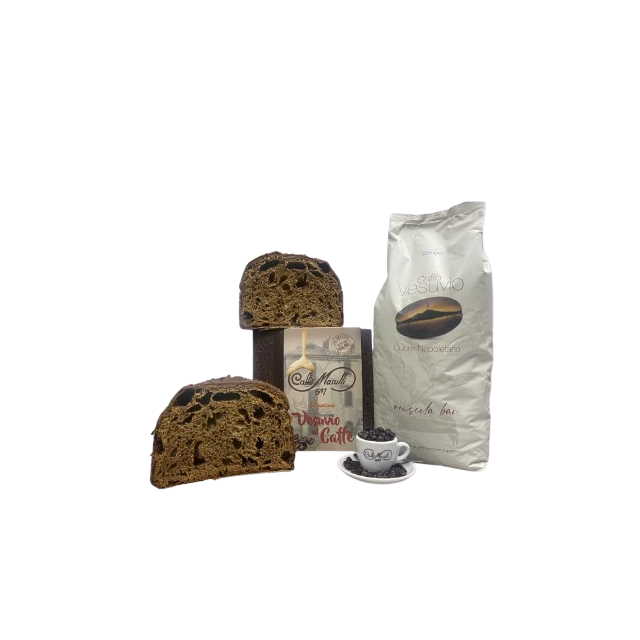 Vulcano Panettone with Coffee and Milk Chocolate Vulcano Panettone with Coffee and Milk Chocolate